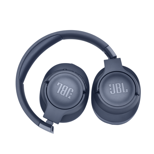 JBL Tune 710BT - Blue - Wireless Over-Ear Headphones - Detailshot 3